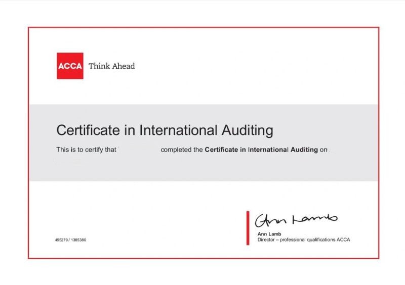 Program Certificates